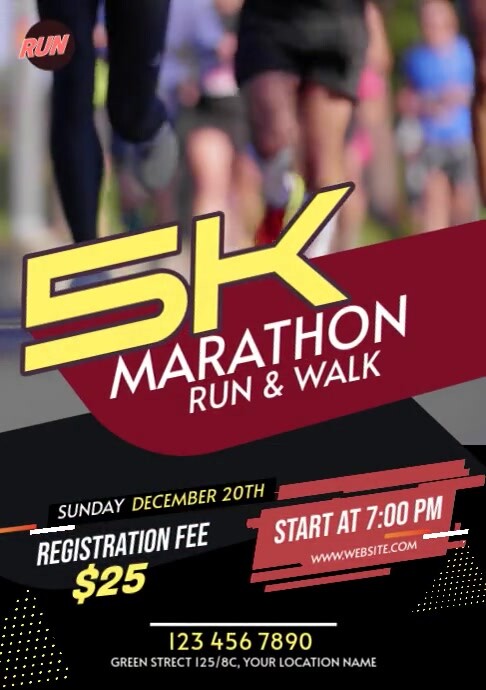 Run & Walk Event Template | PosterMyWall