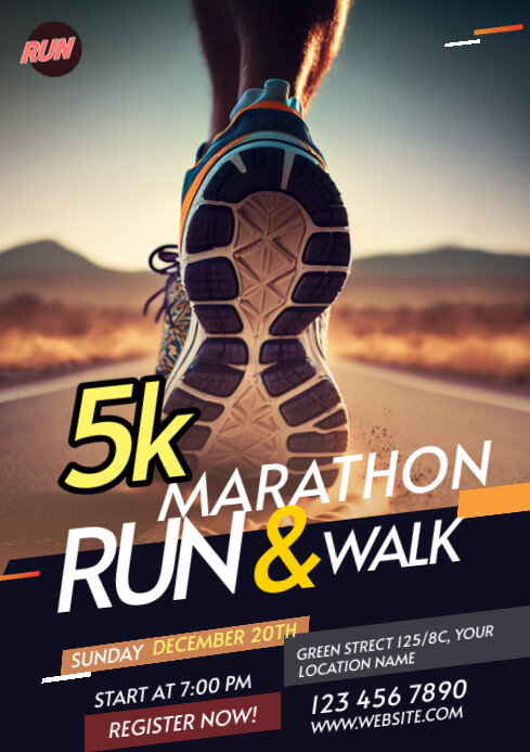 Run & Walk Event Template | PosterMyWall