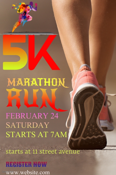 Run & Walk Event Template | PosterMyWall