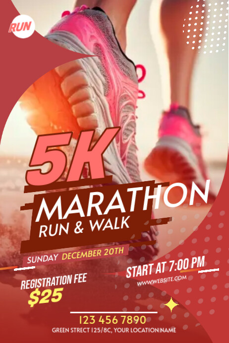 Run & Walk Event Template | PosterMyWall