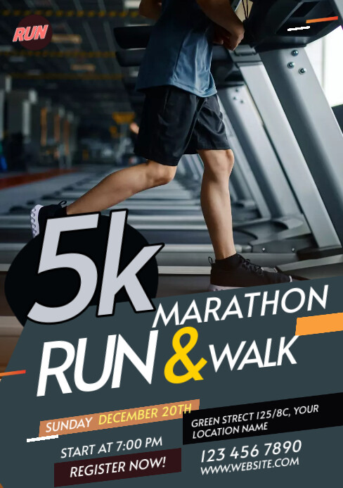Run & Walk Event Template | PosterMyWall