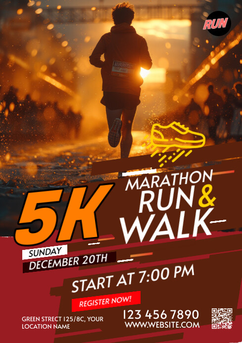 Run & Walk Event Template | PosterMyWall