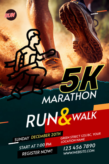 Run & Walk Event Template | PosterMyWall