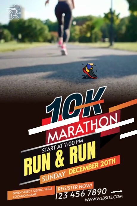 Step Event Poster Run & Walk Event Template | PosterMyWall