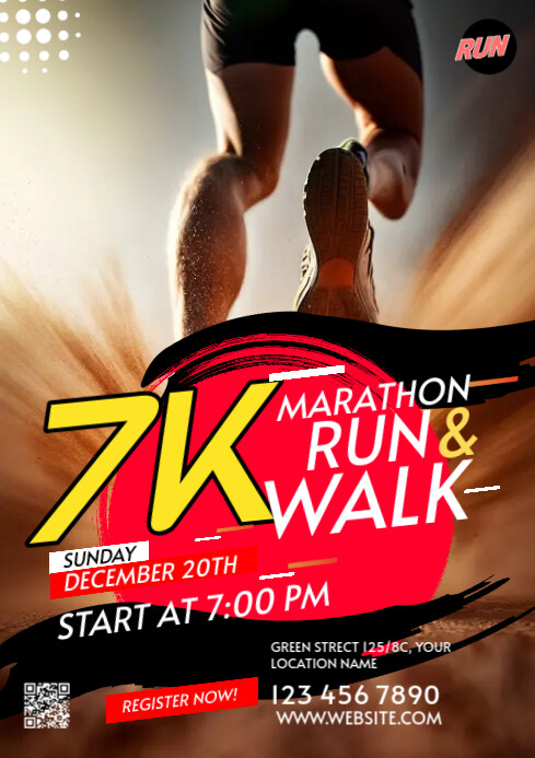 Run & Walk Event Template | PosterMyWall