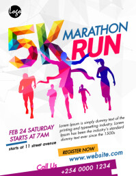 5K Run & Walk Flyer Template | PosterMyWall