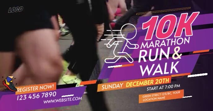 Run & Walk Event template