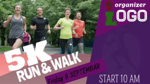 Roxo Running on the road YouTube-miniature Template