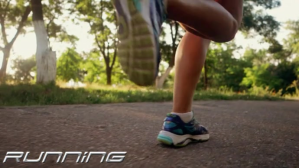Running video Цифровой дисплей (16 : 9) template