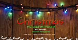 Rustic Photography Session Christmas Video Ad Image partagée Facebook template