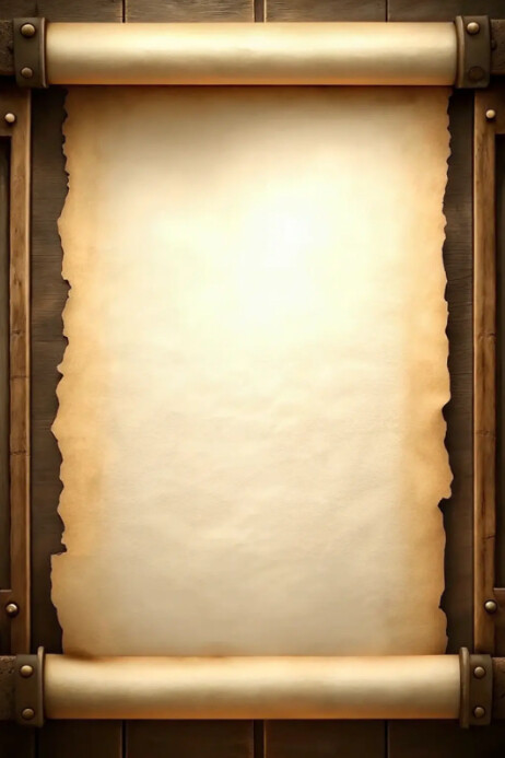 Rustic scroll frame Template | PosterMyWall