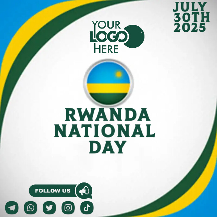 Copy of Rwanda national day | PosterMyWall
