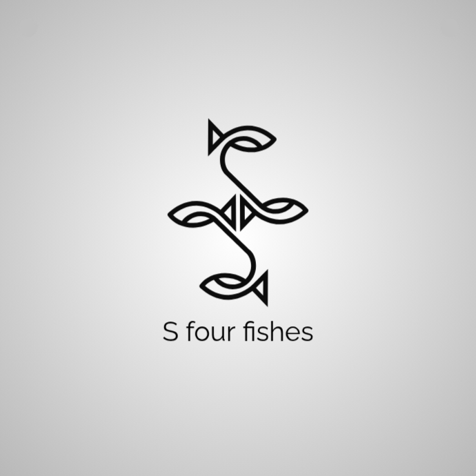S Four Fishes Template | PosterMyWall