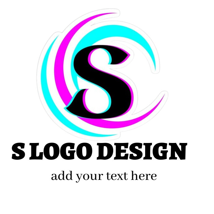 S Name Design S LOGO DESIGN Template | PosterMyWall