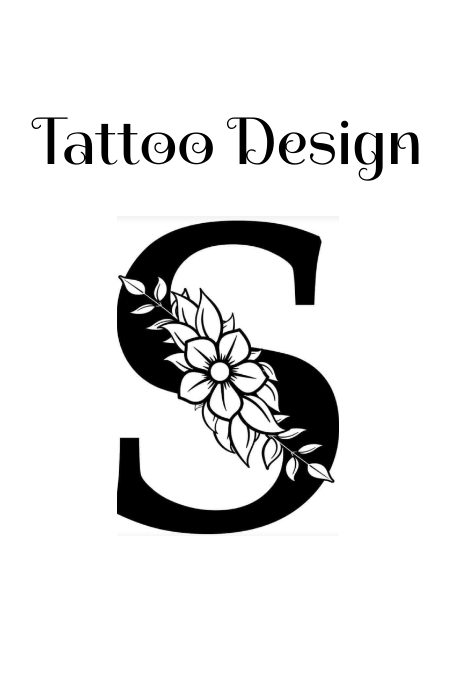 Alphabet S Tattoo Design
