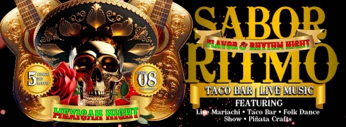 Sabor Y Ritmo Copy of Sabor y Ritmo: Mexican Music Night | PosterMyWall