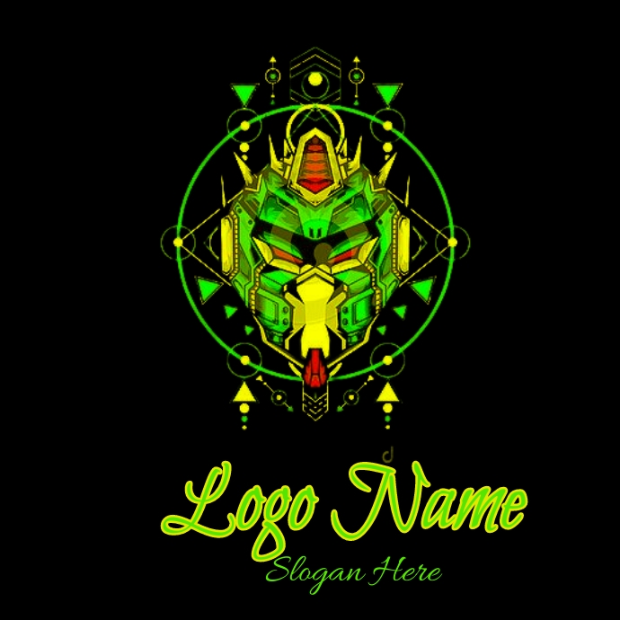 sacred geometry logo , mystical logo design g template