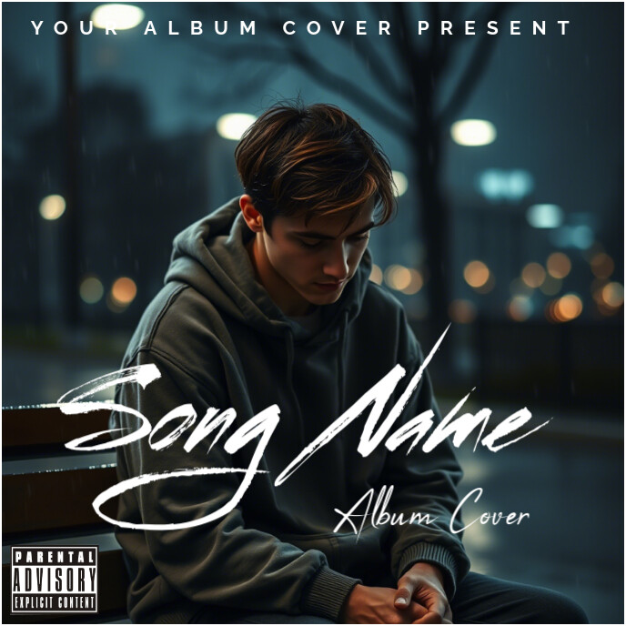 Sad Album Album Cover Template | PosterMyWall
