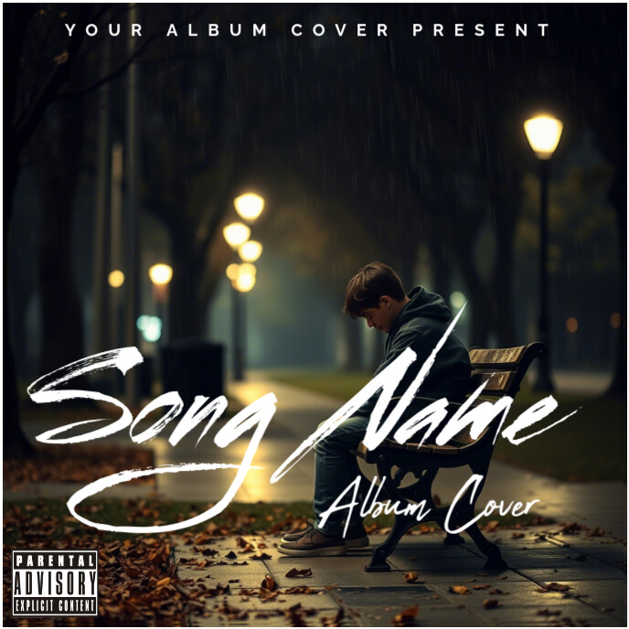 Plantilla de Sad Album Album Cover | PosterMyWall