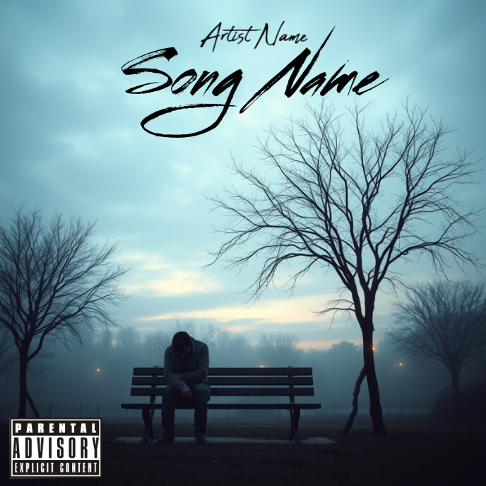 Plantilla de Sad Album Cover | PosterMyWall