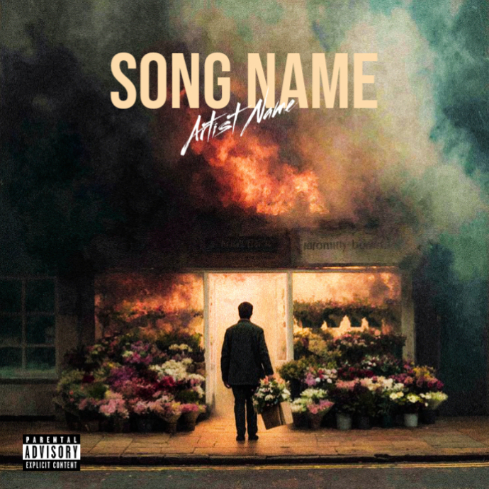 Sad Album Cover Design Template | PosterMyWall