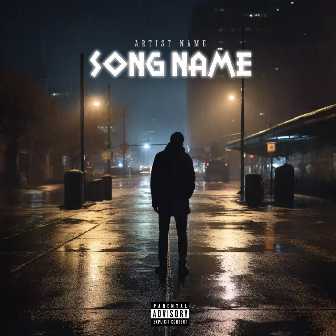 Sad Album cover mixtape art trap rap Music Template | PosterMyWall