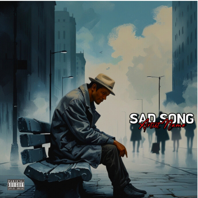 Sad Song Album Cover Template | PosterMyWall