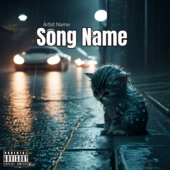 sad song album cover Template | PosterMyWall