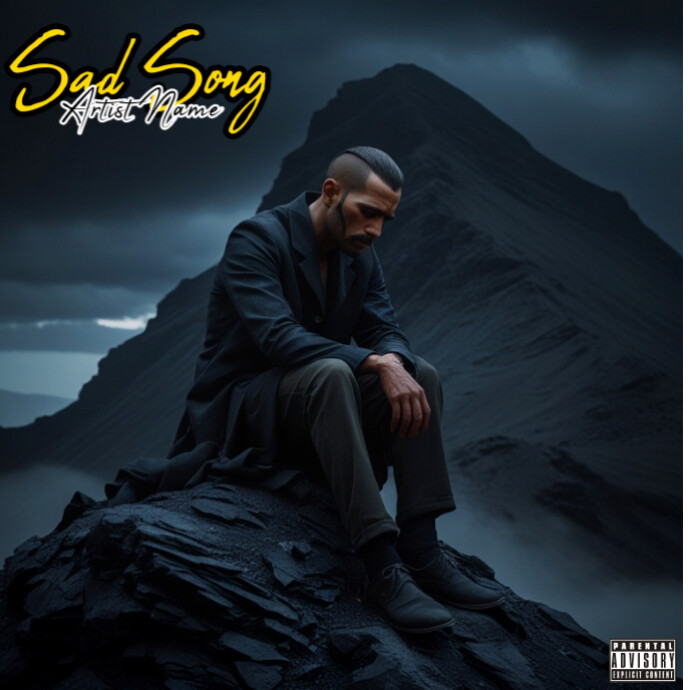 Sad Song Album Cover Template | PosterMyWall