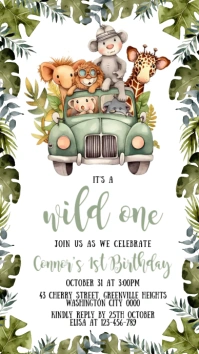 Safari Instagram Story template
