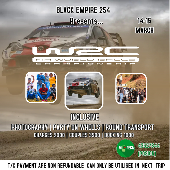 SAFARI RALLY Template | PosterMyWall