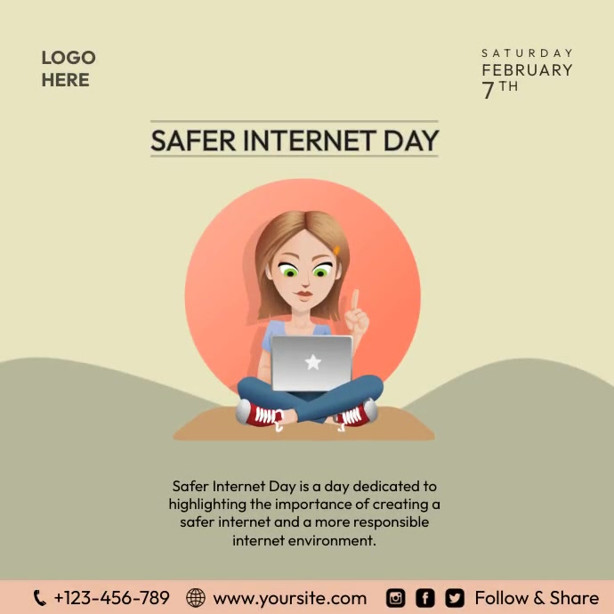 Safer Day Post Template PosterMyWall