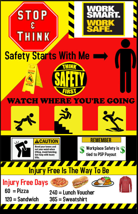 Safety Template PosterMyWall