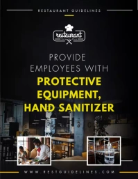 Safety Equipment Availablity Employee Guideli Flyer (US Letter) template