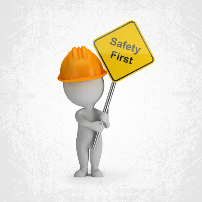 Safety First Layout Copy of Safety First | PosterMyWall
