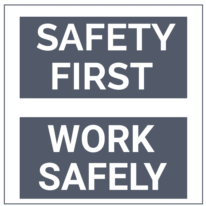 safety first work safely poster Template | PosterMyWall
