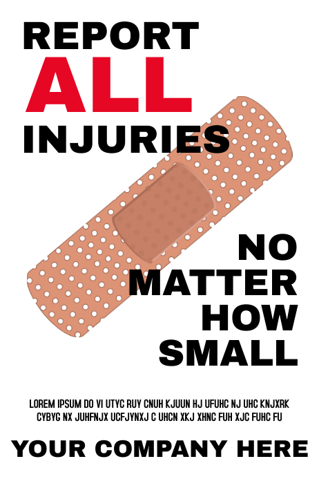 Safety Template PosterMyWall