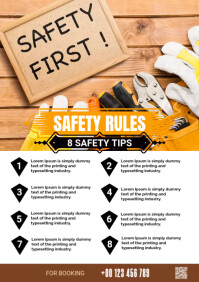 Safety Flyer Template | PosterMyWall