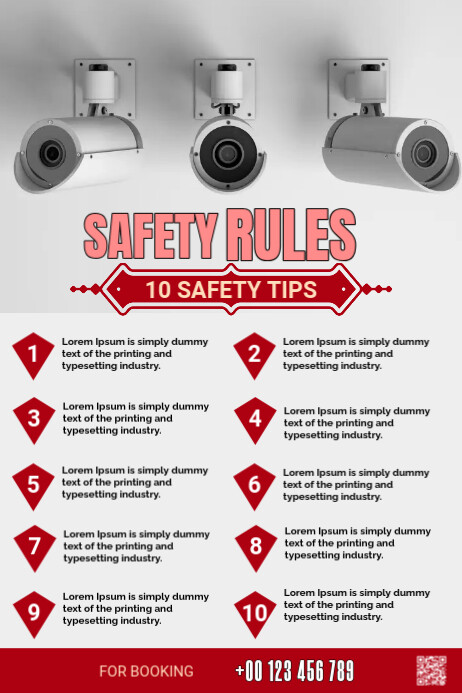 Safety FlyerTemplate | PosterMyWall