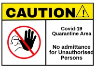 Safety Sign 2 A2 template