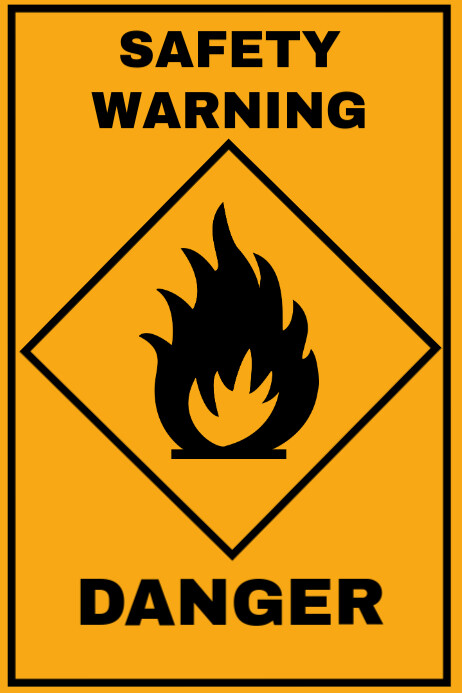 safety sign Template | PosterMyWall