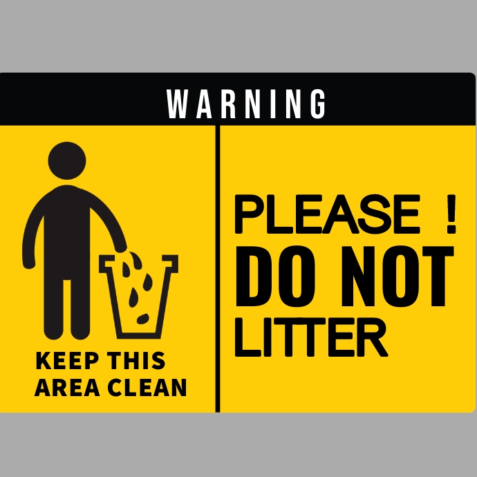 Safety Sign Template | PosterMyWall