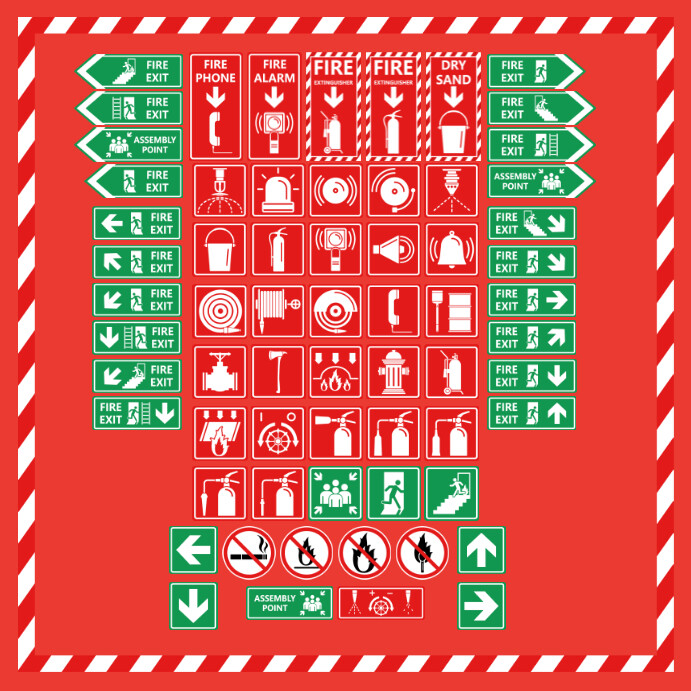 Safety signs & labels Template | PosterMyWall
