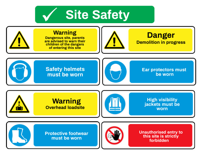 Safety signs & warnings Template | PosterMyWall