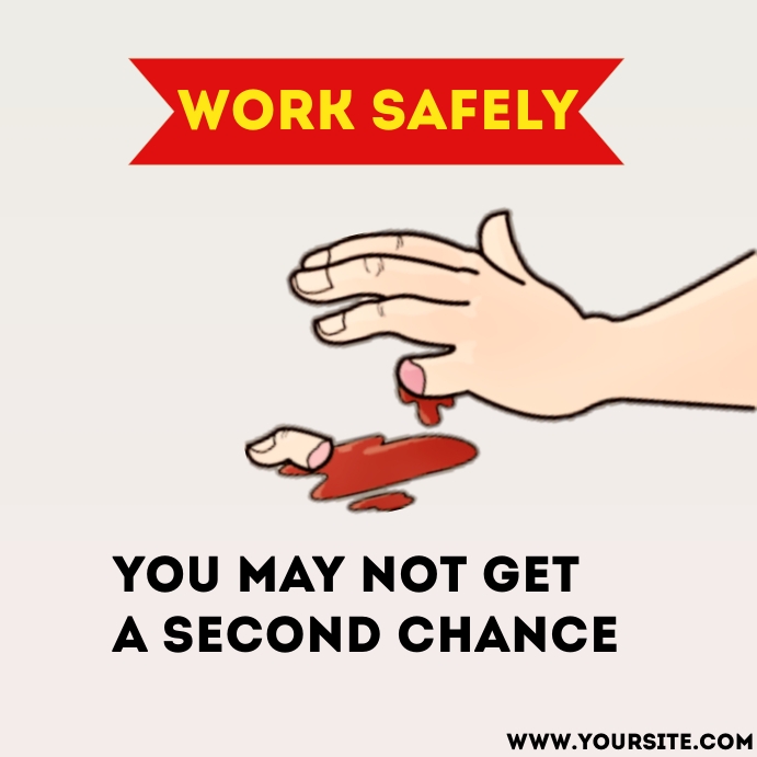 Safety Template PosterMyWall