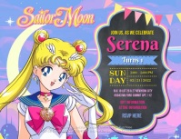 Sailor Moon Template PosterMyWall