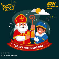 saint nicholas day Message Instagram template