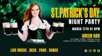saint patrick's day Wpis na Twittera template
