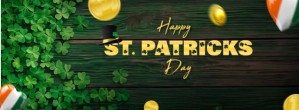 Saint Patrick's Day Facebook cover Facebook-coverfoto template