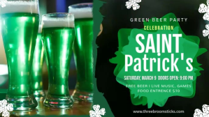 Saint Patrick's Day Facebook Cover Video template